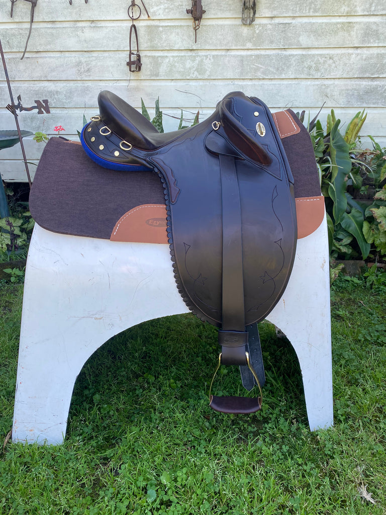Haswell Traditional Stock Saddle Diamond H Saddlery & Country Clothing