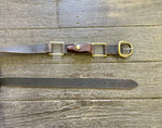 Diamond H Handmade Hobble Belt with Knife Pouch