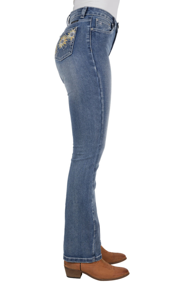 Pure Western Women’s Amy Hi Rise Bootcut Jeans