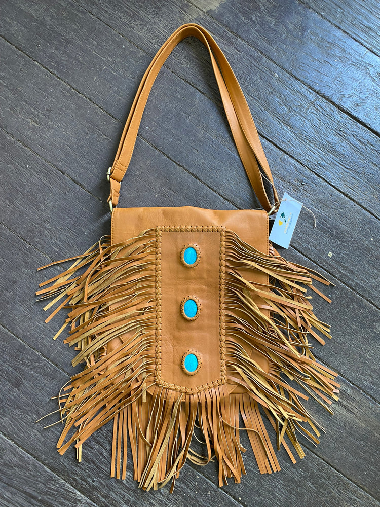 Diamond H Heidi Leather Bag