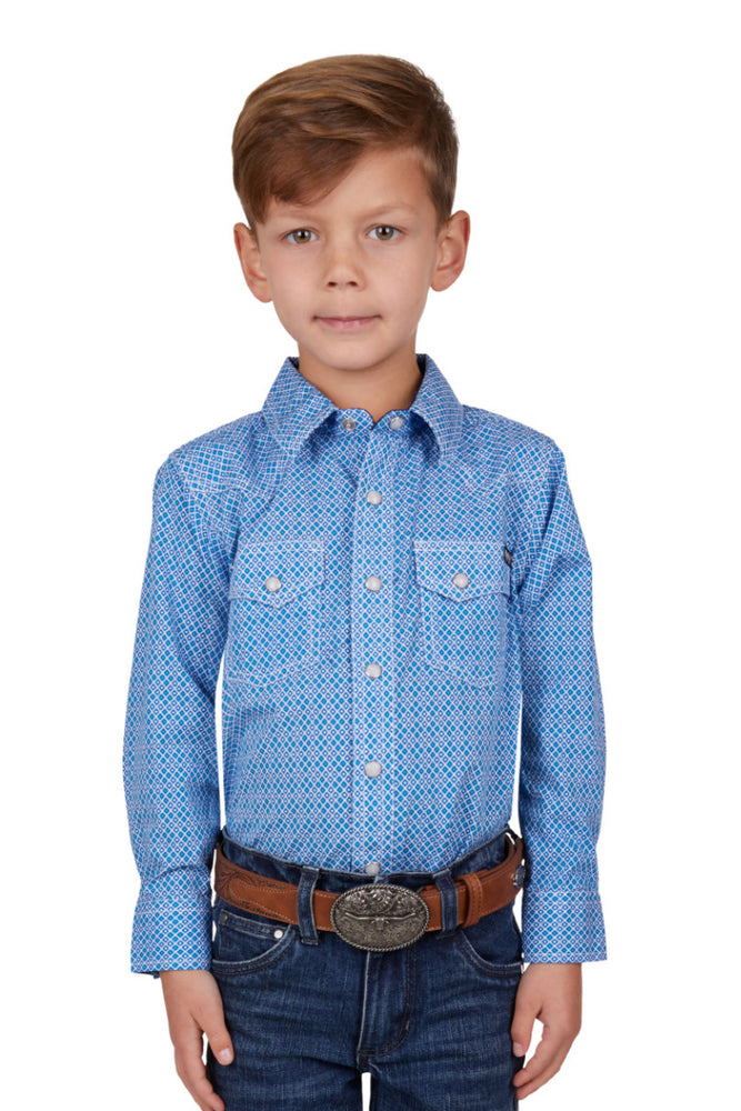 Boys Hewitt Long Sleeve Shirt