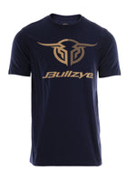 Bullzeye Men’s Authentic Short Sleeve Tee Navy