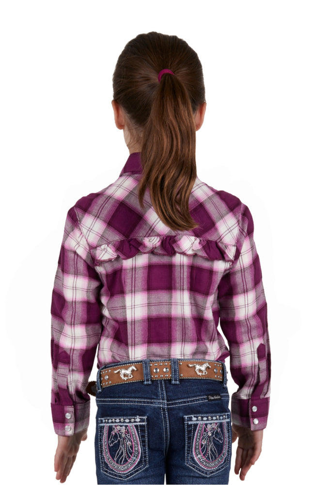 Pure Western Girls Shakia Long Sleeve Shirt