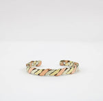 Copper Magnetic Band . Tri colour scroll ( D11)