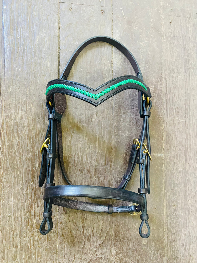 Diamond H Noseband Cavesson . ( Cavesson only)