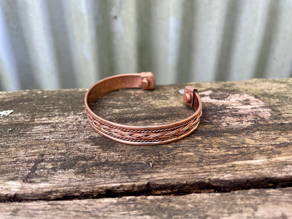 Copper Band Plait Design