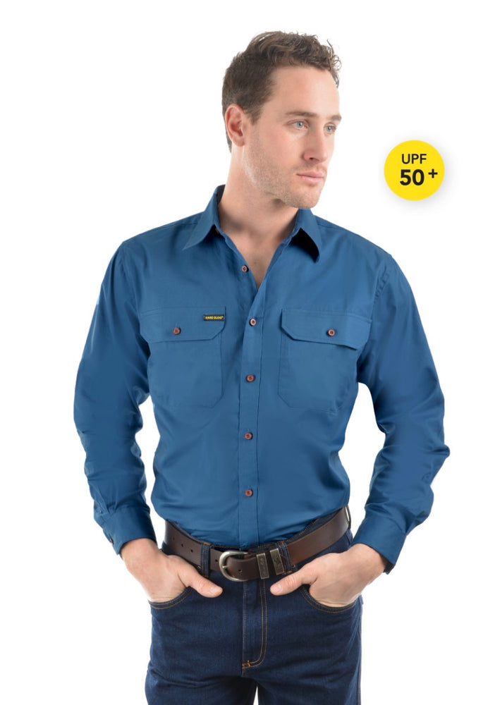 Men’s Full Placket Light Cotton Shirt