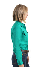 Hard Slog Women’s Half Placket Light Cotton Shirt