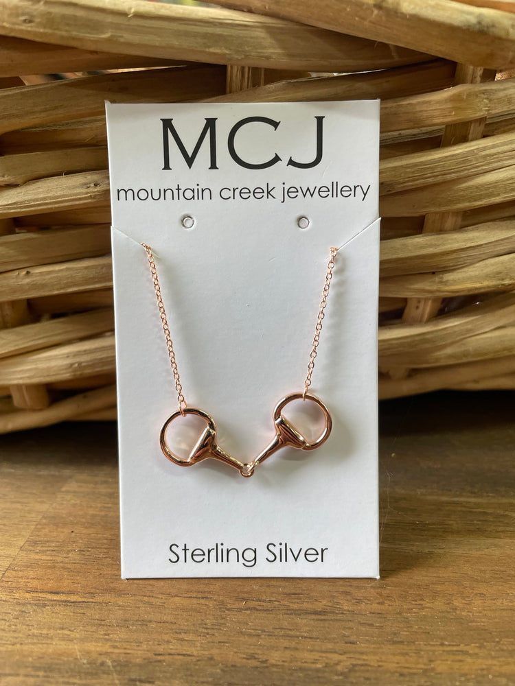 Mountain Creek Jewellery Rose Gold Plated Bit Necklace