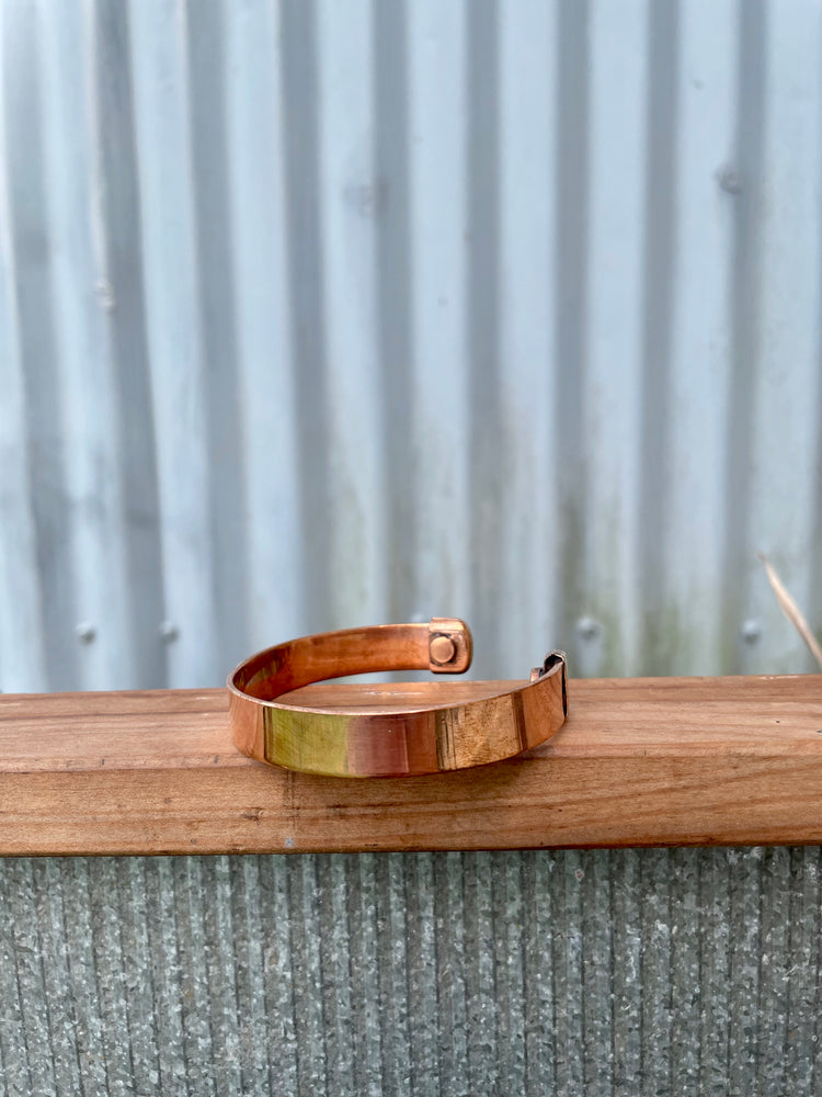 Pure Copper Magnetic Bracelet Plain Design