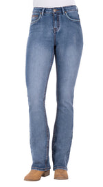 Pure Western Women’s Nina Hi Rise Boot Cut Jeans 34”Leg
