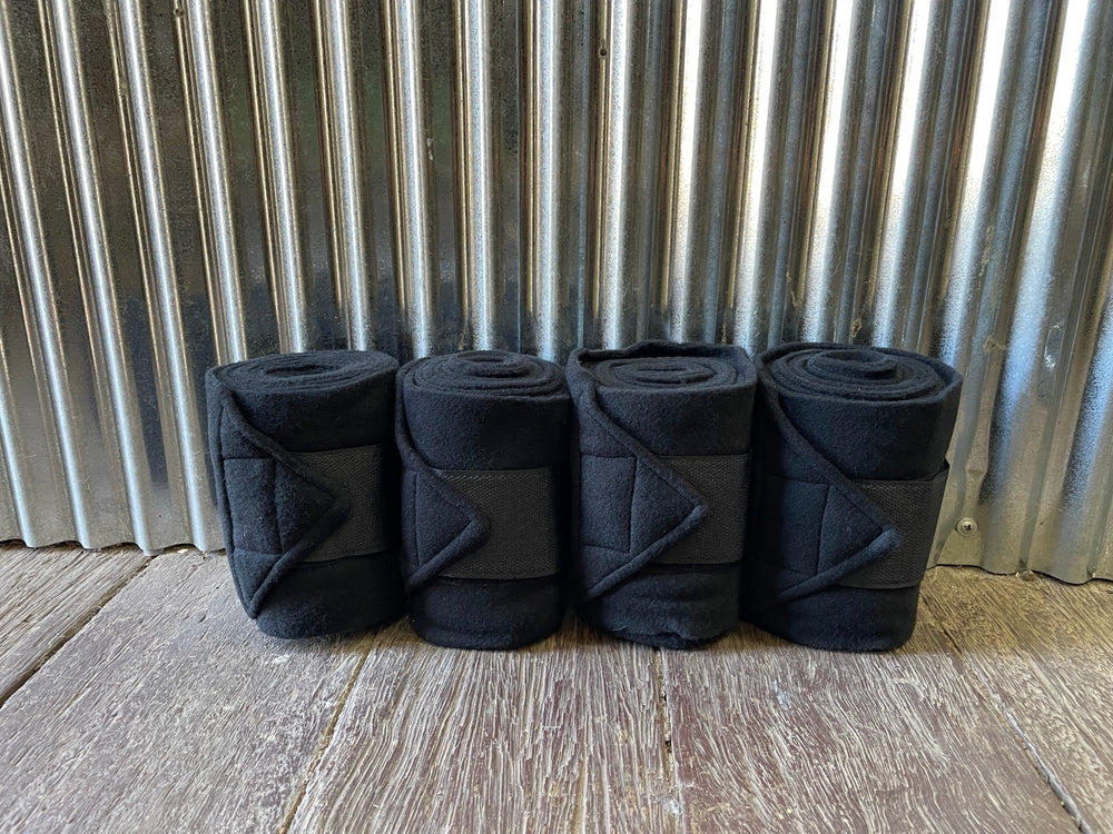 Fleece Bandages Black