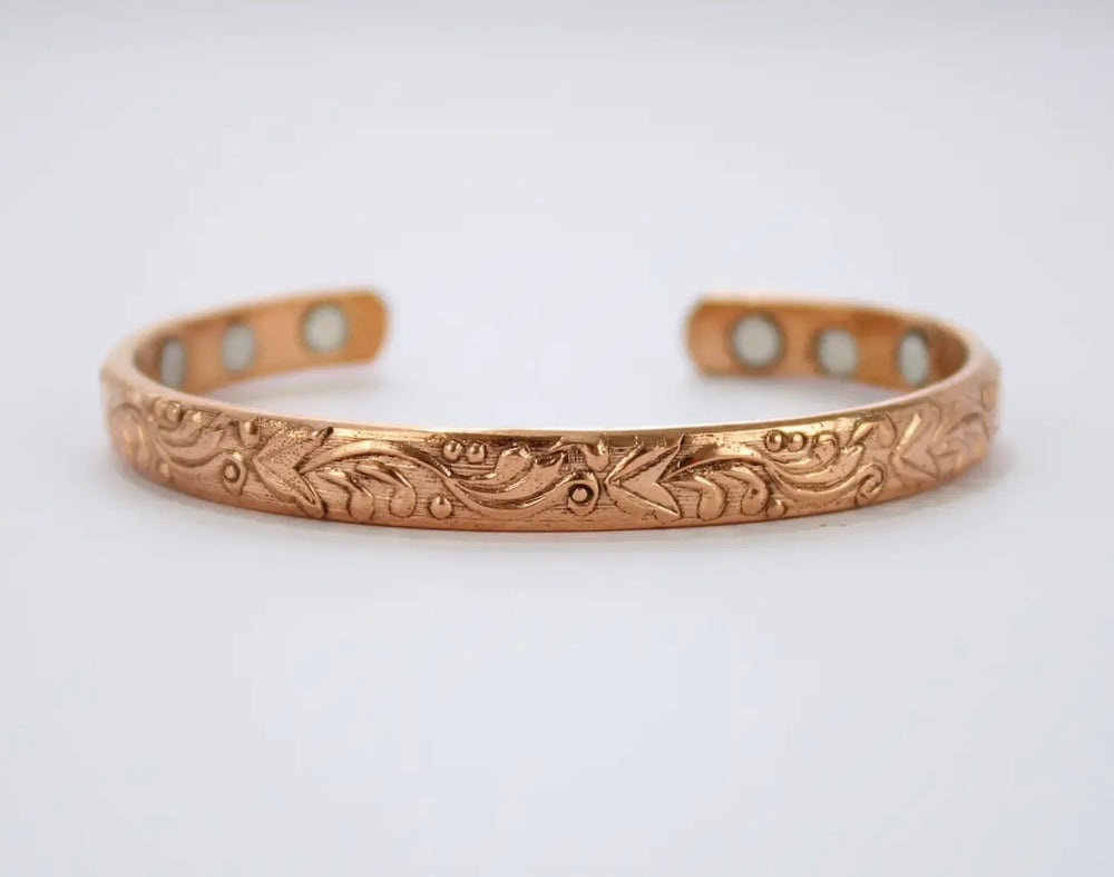 Copper Band Bracelet . (D6)