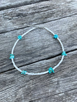 Turquoise Stone Choker