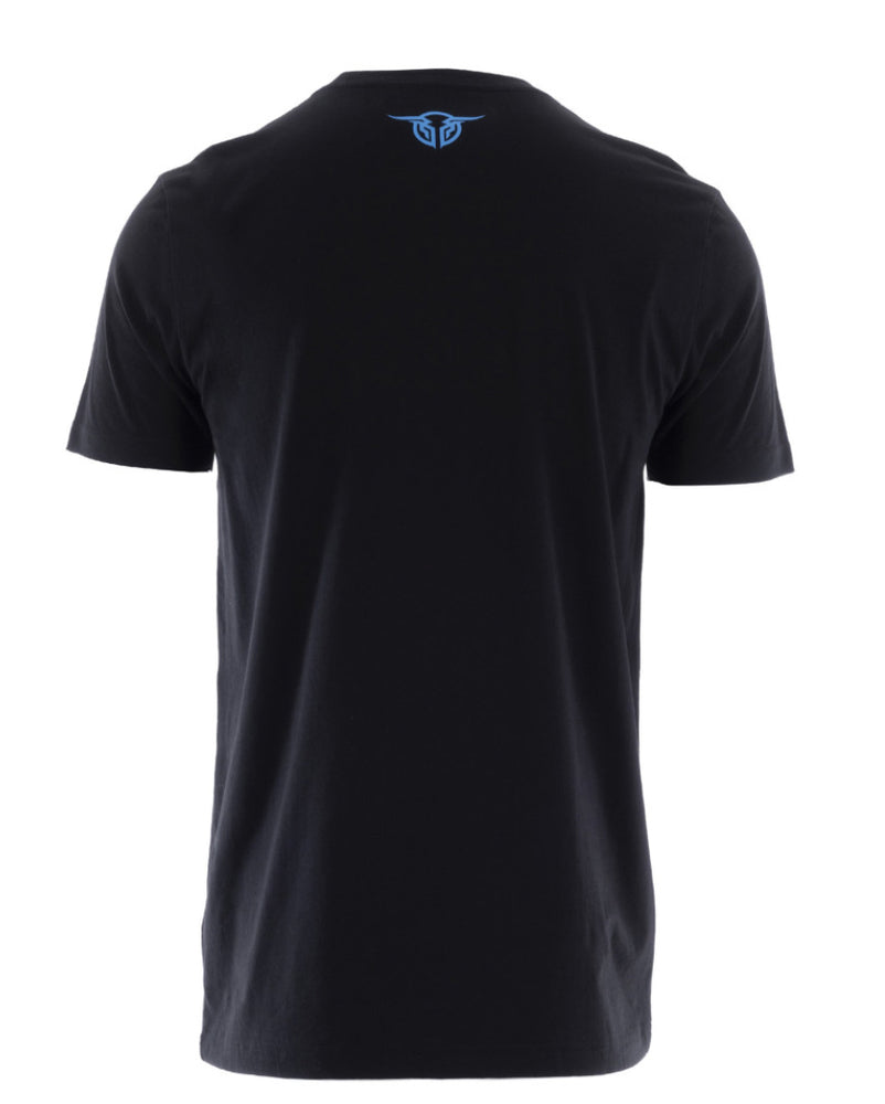 Bullzeye Men’s Authentic Short Sleeve Tee Black