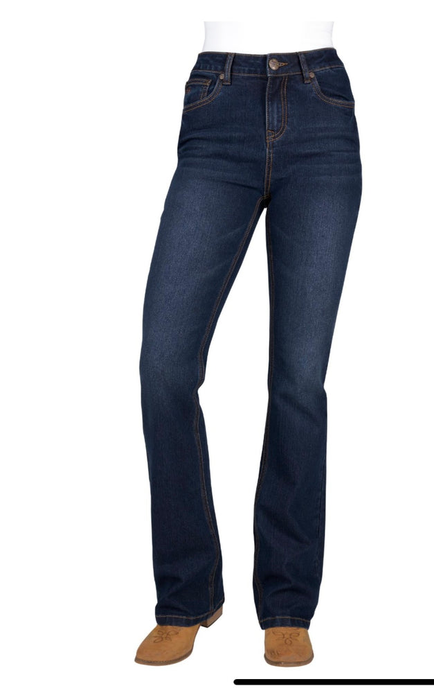 WOMEN'S SAM HIGH RISE BOOT CUT JEAN
