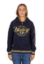 Bullzye Womens Bowen Zip Through Hoodie