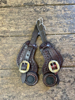 Diamond H Handmade Western Style Spur Straps