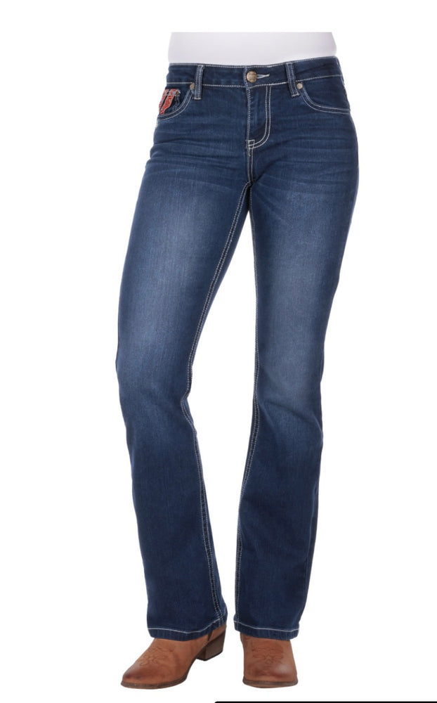 Women’s Aztec Bootcut Jean