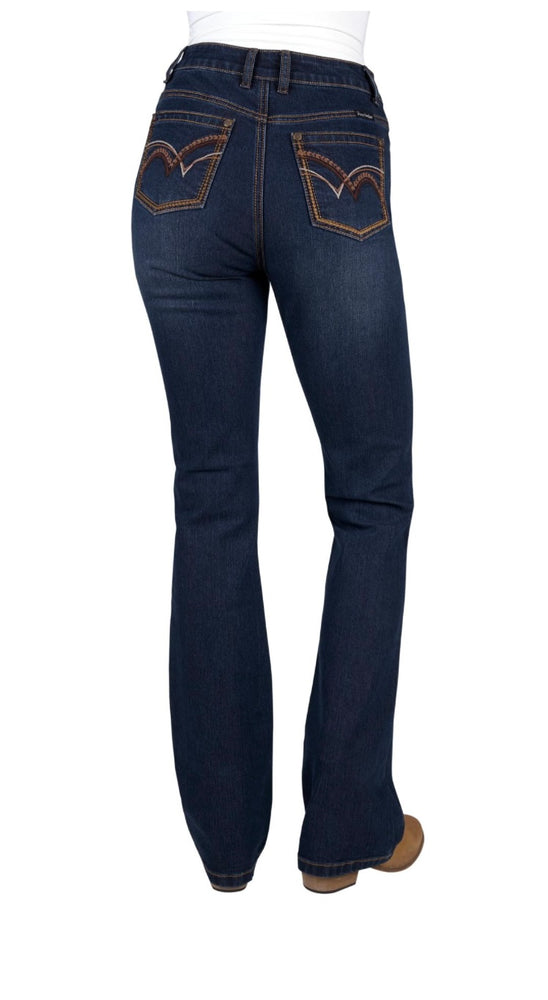 WOMEN'S SAM HIGH RISE BOOT CUT JEAN