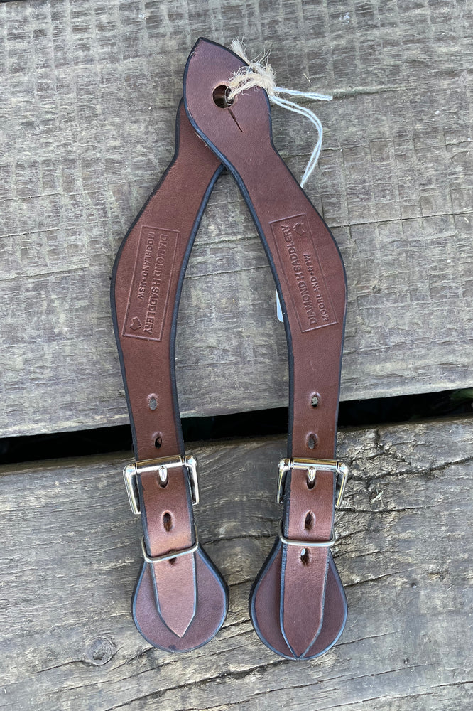 Diamond H Handmade Spur Straps