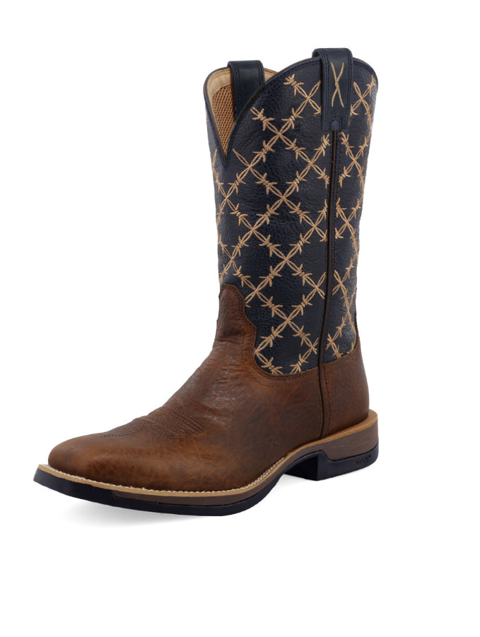 Twisted X Men’s Rustic Brown/Navy
