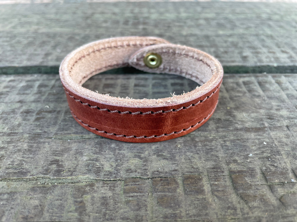 Cheap leather deals bracelet