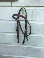 Diamond H Stockman Bridle.