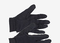 Black Cotton Pimple Grip Glove