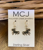 Mountain Creek Horse Dangle Earrings