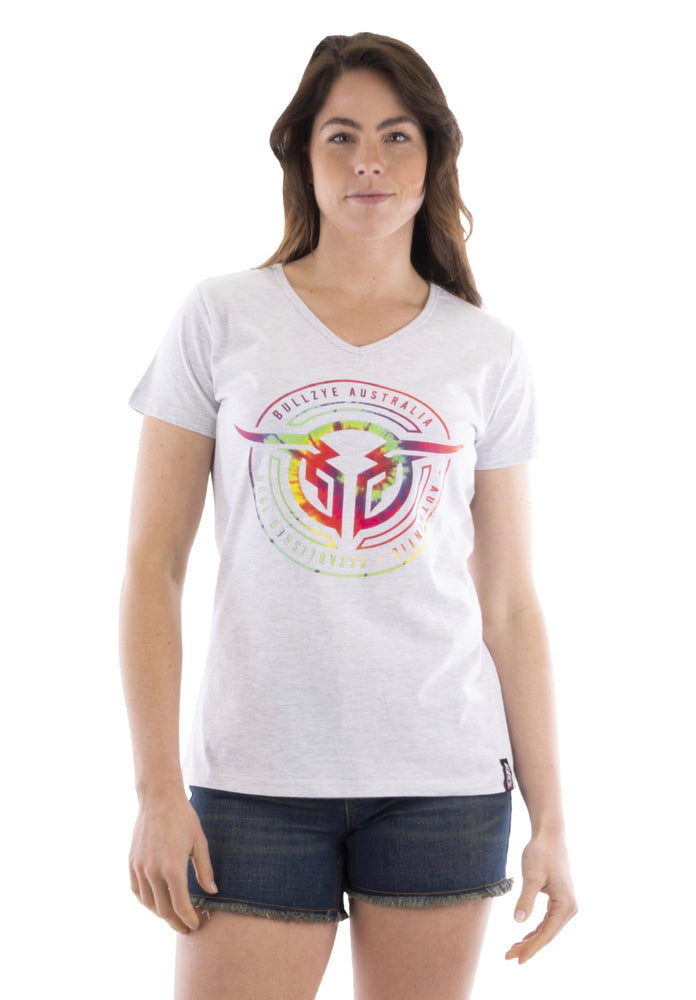 Bullzeye Women’s Tripped Short Sleeve T-Shirt