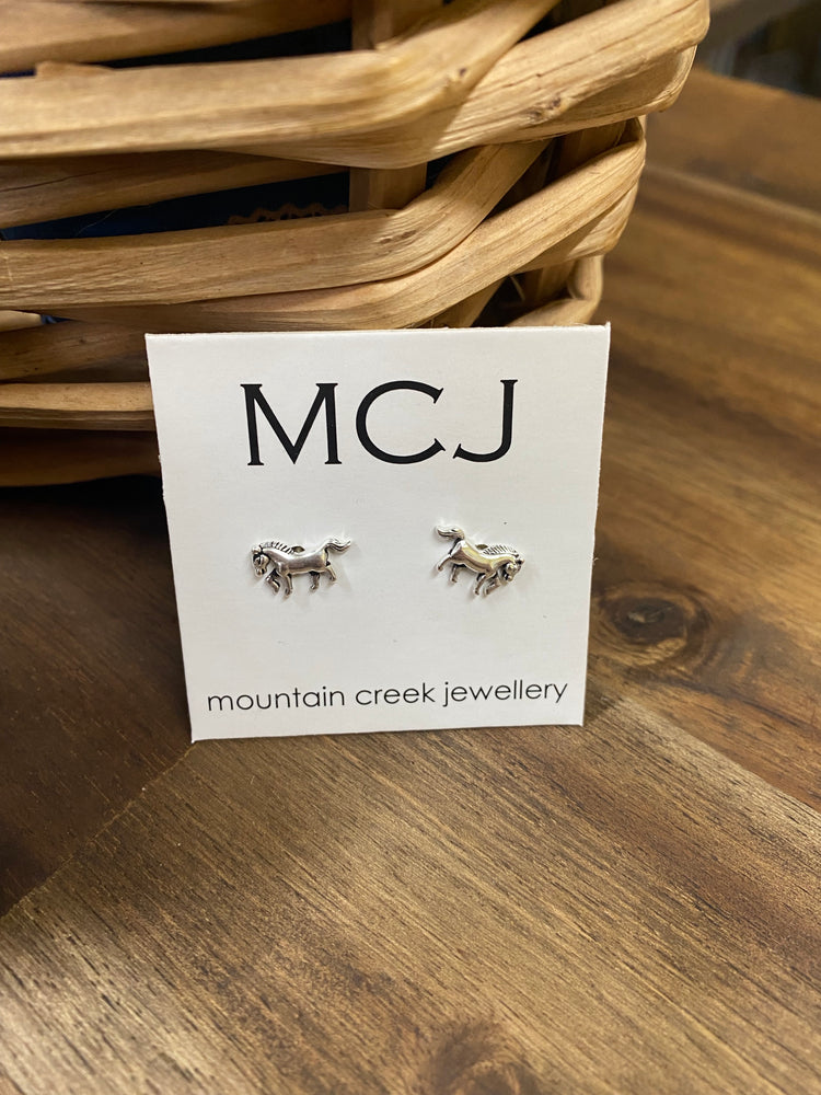 Horse Stud Earrings