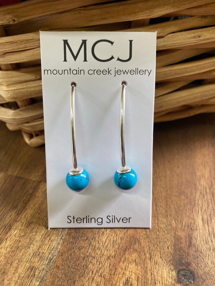 Mountain Creek Turquoise Dangle Earrings