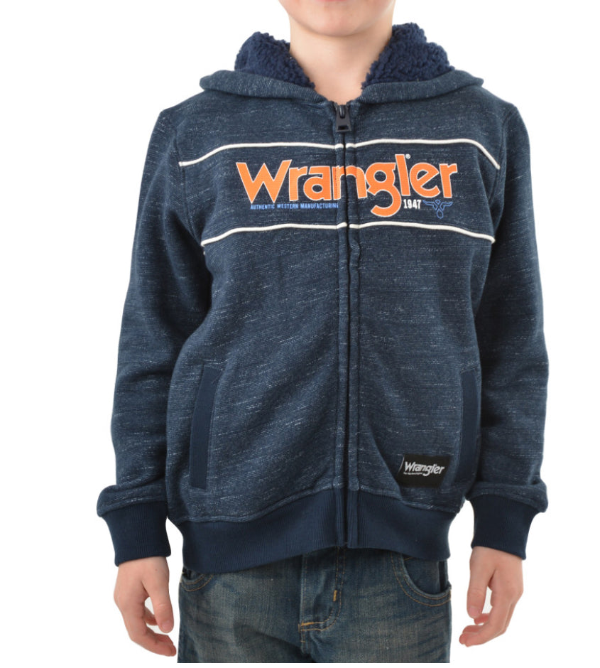 Wrangler Boys Gallant Zip Up Hoodie