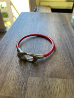 Hand Plaited Leather Bracelet