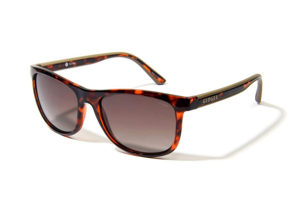 Gidgee Eyewear - Fender Amber Tort Sunglasses