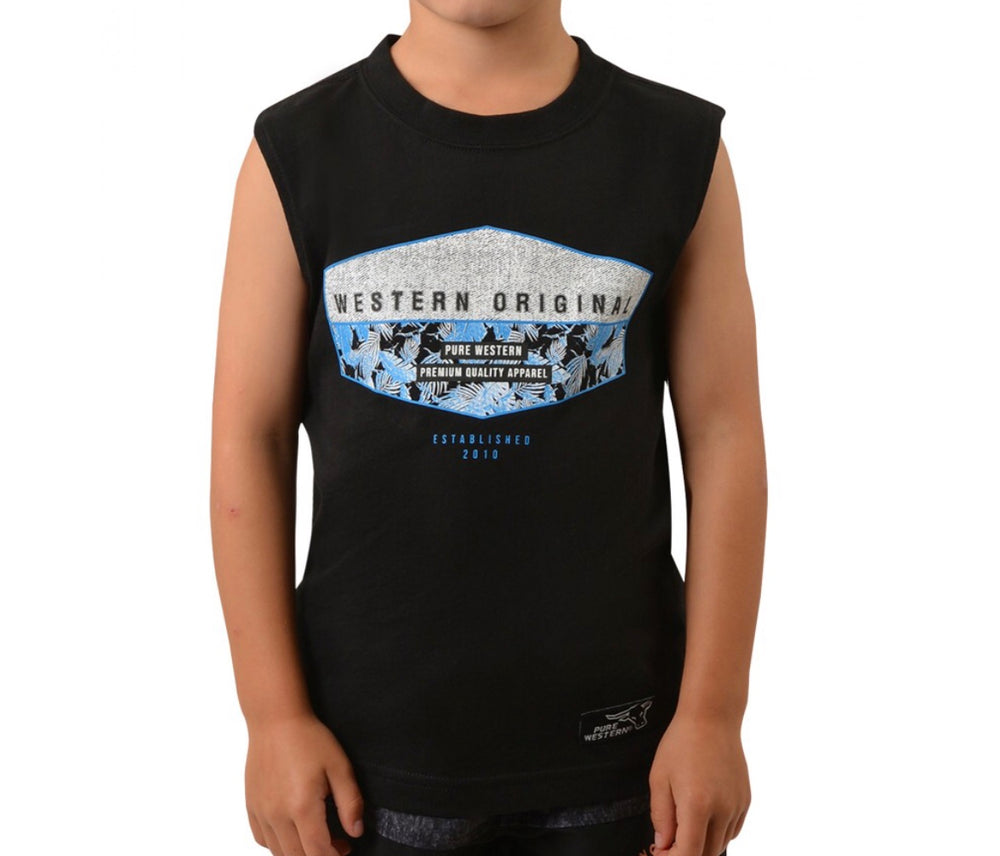 Pure Western Boys Robertson Muscle Tank