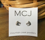 Mountain Creek Jewellery Horse Head Studs